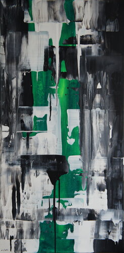 Green Core I par Ansgar Dressler, Peinture en vente sur Singulart