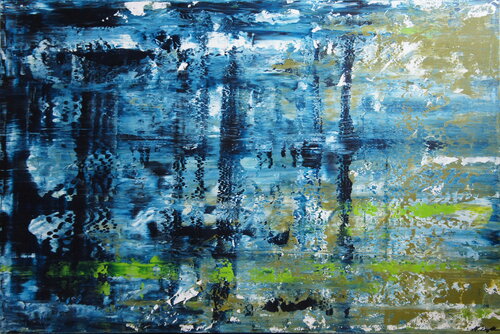 Floating I par Ansgar Dressler, Peinture en vente sur Singulart