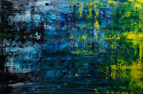 Floating II par Ansgar Dressler, Peinture en vente sur Singulart