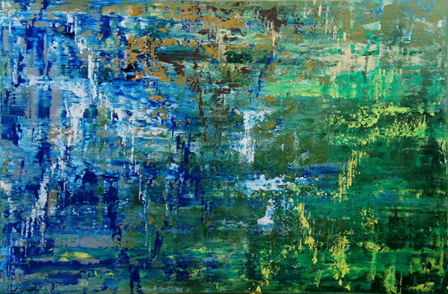 Floating III par Ansgar Dressler, Peinture en vente sur Singulart