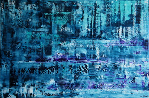 Floating VII di Ansgar Dressler, Pittura in vendita su Singulart