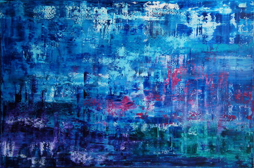 Floating VIII par Ansgar Dressler, Peinture en vente sur Singulart