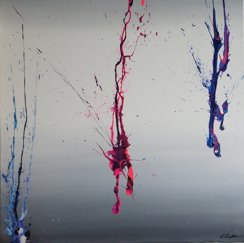 The Three Sisters (Spirits Of Skies 064213) van Ansgar Dressler, Schilderij te koop op Singulart