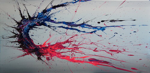 Turnaround (Spirits Of Skies 050214) by Ansgar Dressler, Painting for Sale on Singulart
