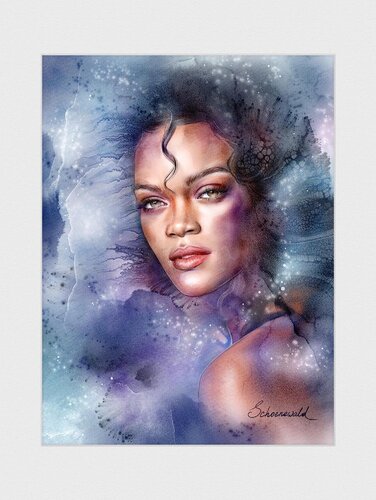 Stellar Icons – Muse of Storms by Tatiana Schönewald, 絵画 for Sale on Singulart