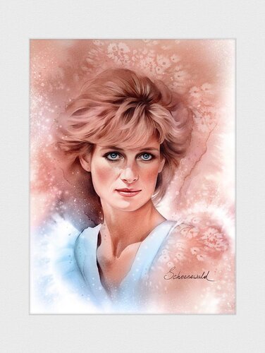 Stellar Icons – Muse of Hearts von Tatiana Schönewald, Malerei kaufen auf Singulart
