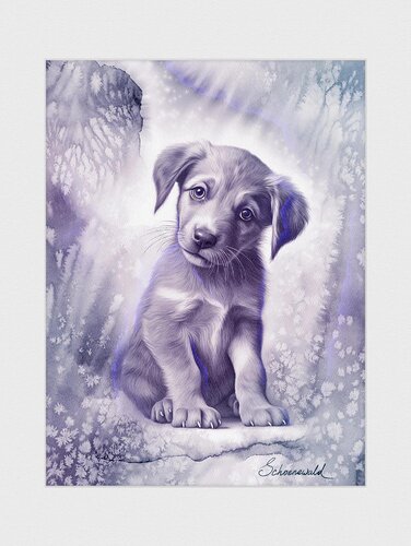 ANIMA GRAPHICA – Puppy von Tatiana Schönewald, Digital kaufen auf Singulart