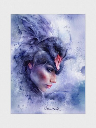 ANIMA DUET – Embracing the Dark di Tatiana Schönewald, Digitale in vendita su Singulart