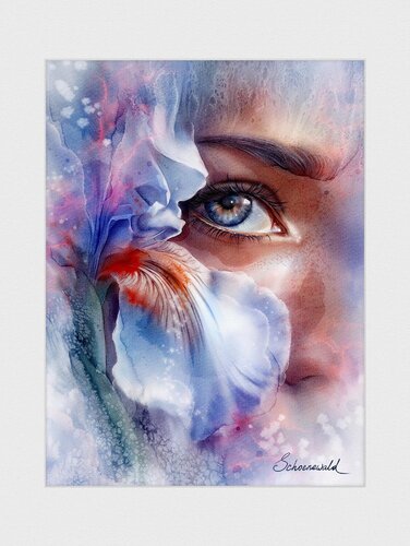 ANIMA FLORA – Without Distance di Tatiana Schönewald, Pittura in vendita su Singulart