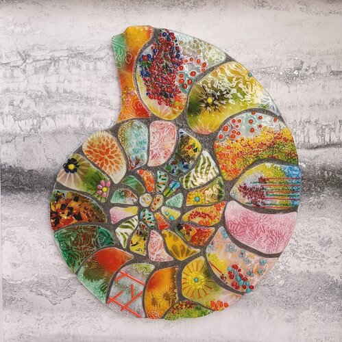 Ammonite - Summer Fruitfulness by Susan Purser Hope, Other Media for Sale on Singulart