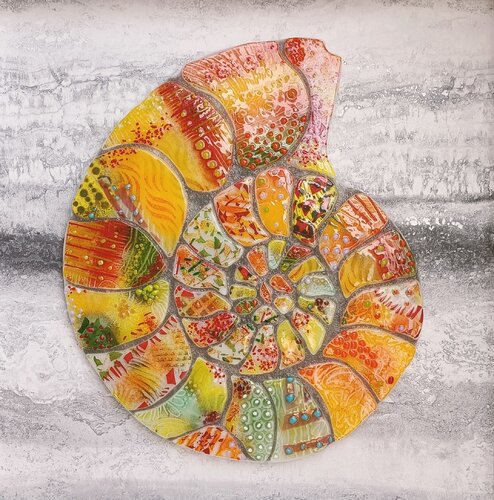 Ammonite - Autumn Reminiscences by Susan Purser Hope, Other Media for Sale on Singulart