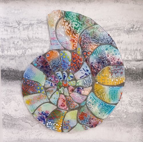 Ammonite - Winter Confinement by Susan Purser Hope, Other Media for Sale on Singulart
