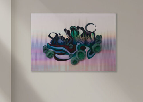 Mystic Drop von Renate Hoefer, Textil kaufen auf Singulart