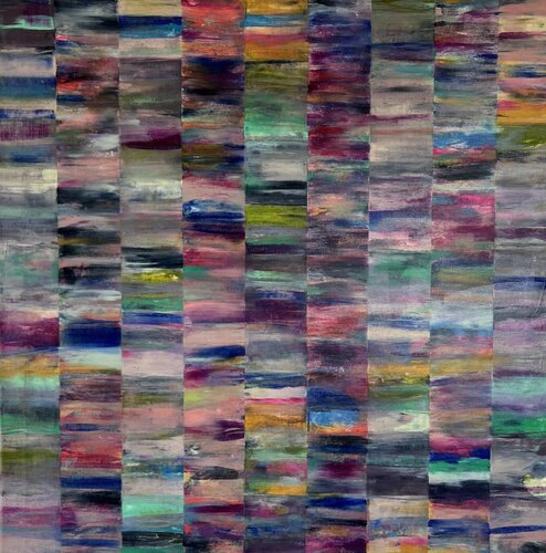 WOVENWASH III von Dara Barker, Malerei kaufen auf Singulart