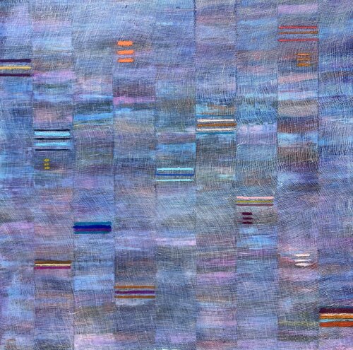 BUNDOUKU BLUE von Dara Barker, Malerei kaufen auf Singulart