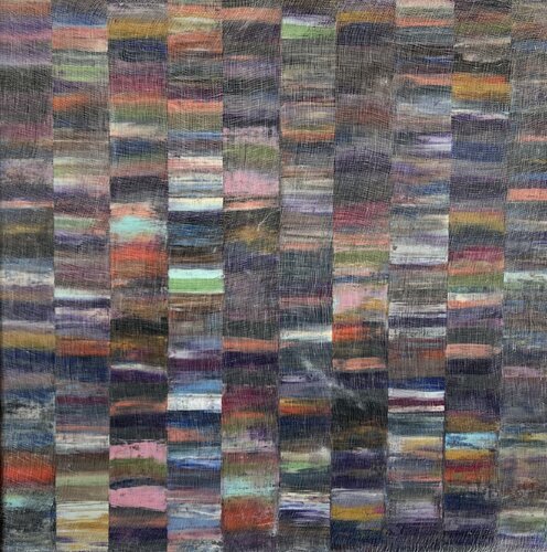 WOVENWASH VII von Dara Barker, Malerei kaufen auf Singulart