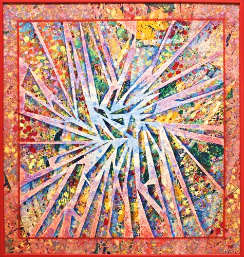 Cristaux de fleurs di Michel Delage, Pittura in vendita su Singulart