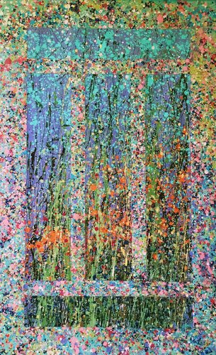 Jardin japonais van Michel Delage, Schilderij te koop op Singulart