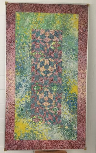Structure de fleurs van Michel Delage, Schilderij te koop op Singulart