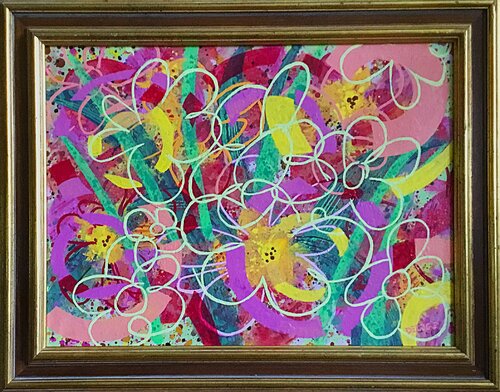 Odeur de fleurs van Michel Delage, Schilderij te koop op Singulart