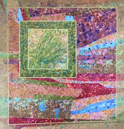 Fleurs de falaise van Michel Delage, Schilderij te koop op Singulart