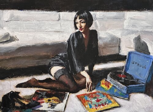 Melody of Memories II von Fabian Perez, Malerei kaufen auf Singulart