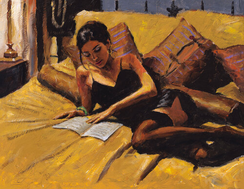 Tess Lectures von Fabian Perez, Malerei kaufen auf Singulart