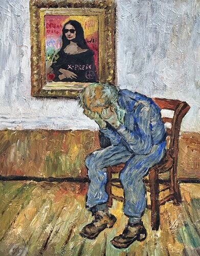 Tears of Van Gogh von Fabian Perez, Malerei kaufen auf Singulart