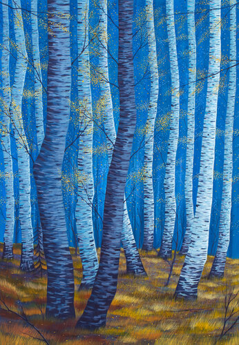 Notturno dorato van Gabriele Casale, Schilderij te koop op Singulart