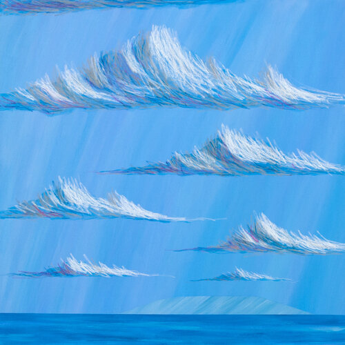 Un nuovo cielo van Gabriele Casale, Schilderij te koop op Singulart