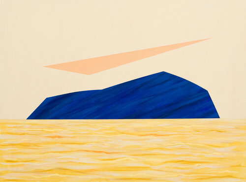 Mare dorato (Enigma dell'isola) van Gabriele Casale, Schilderij te koop op Singulart