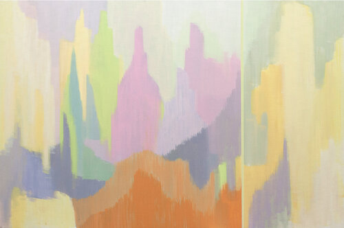 Paesaggio - Il respiro delle vette van Gabriele Casale, Schilderij te koop op Singulart