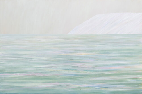 Isola - Nella nebbia del mattino van Gabriele Casale, Schilderij te koop op Singulart