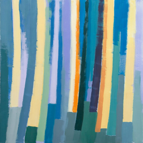 Bosco giallo van Gabriele Casale, Schilderij te koop op Singulart