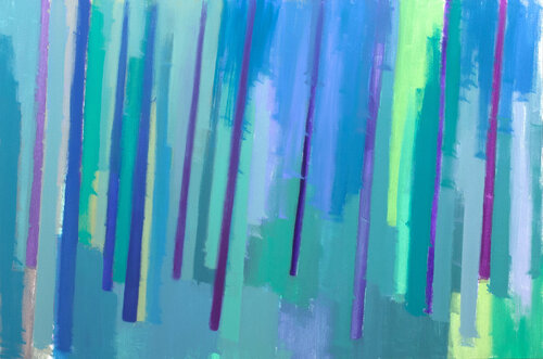 Bosco - Lampi di luce van Gabriele Casale, Schilderij te koop op Singulart