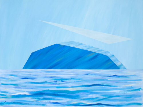 Isola Blu di Gabriele Casale, Pittura in vendita su Singulart