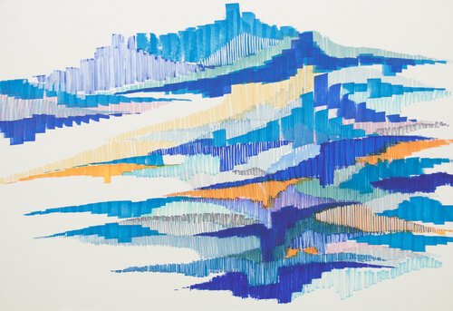 Stratificazioni by Gabriele Casale, Work on Paper for Sale on Singulart