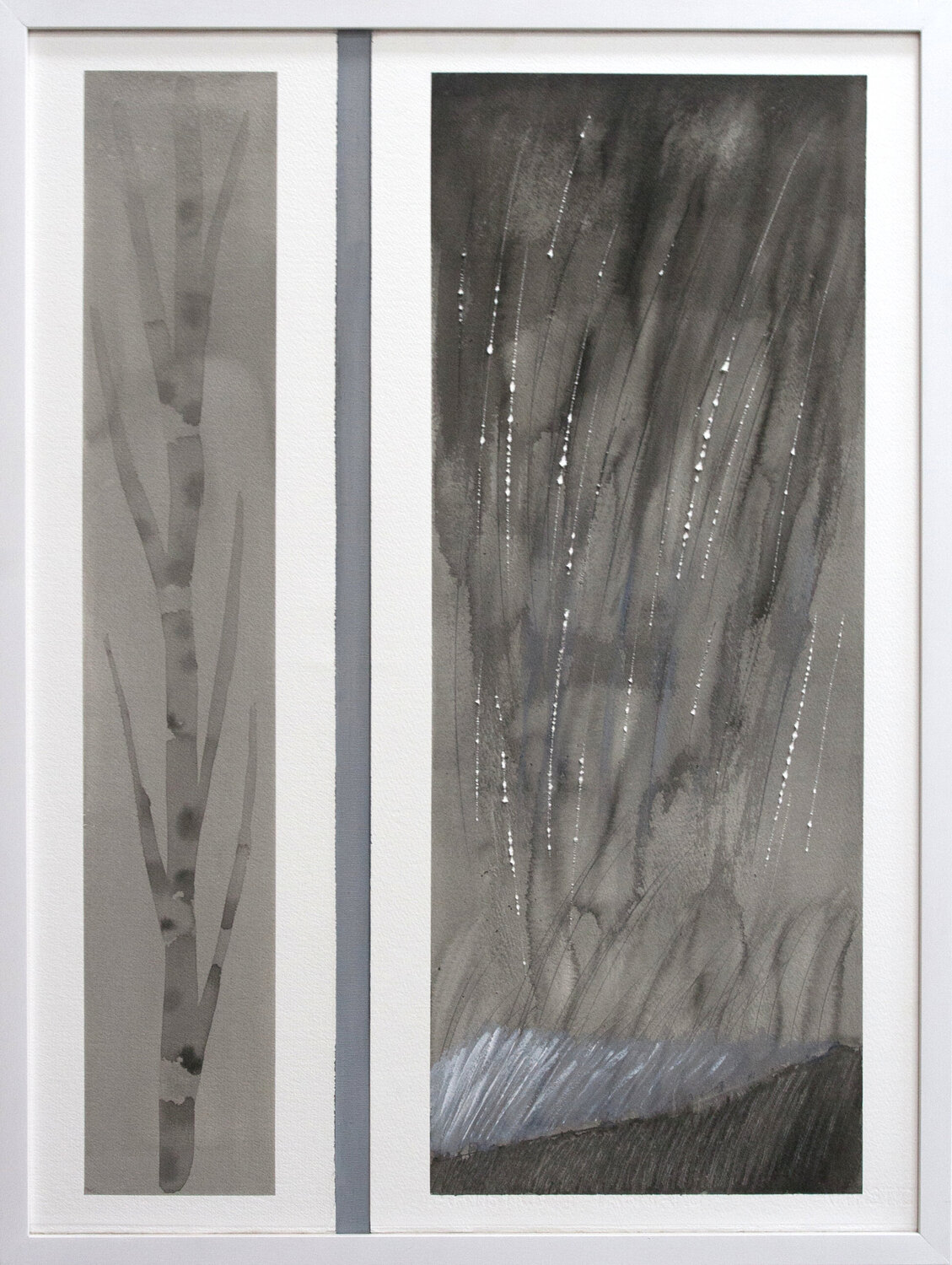 Birches and abstract Gabriele Casale