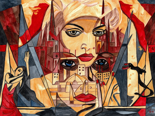 Seelenreise by Vera Boldt, Painting for Sale on Singulart