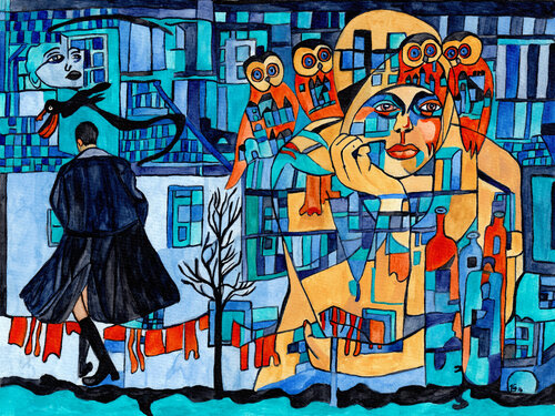 Lost Date par Vera Boldt, Œuvre sur papier en vente sur Singulart