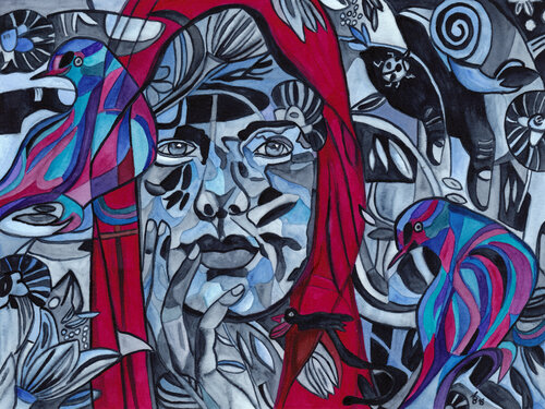 Innere Emigration par Vera Boldt, Peinture en vente sur Singulart
