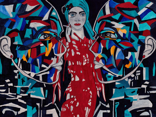 LAS VEGAS par Vera Boldt, Peinture en vente sur Singulart