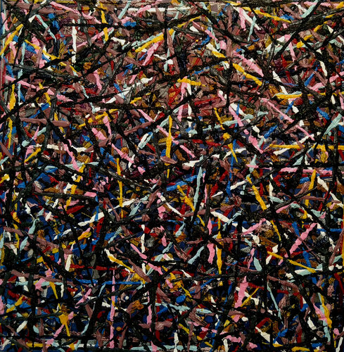 restes d’une explosion stellaire   n°1 di Jean-Yves Benzi, Pittura in vendita su Singulart