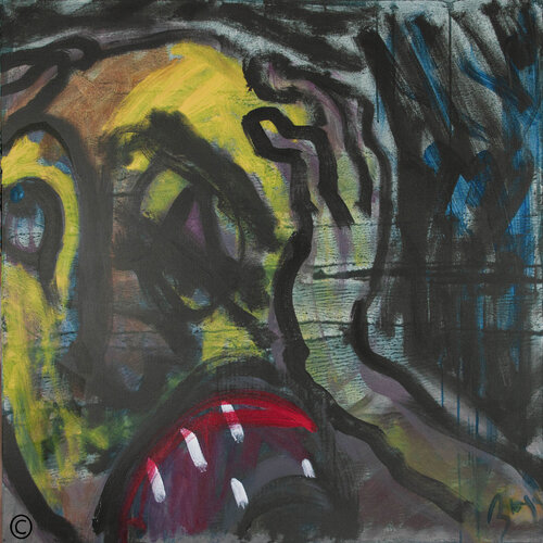 « Climat urbain » n°3 van Jean-Yves Benzi, Schilderij te koop op Singulart