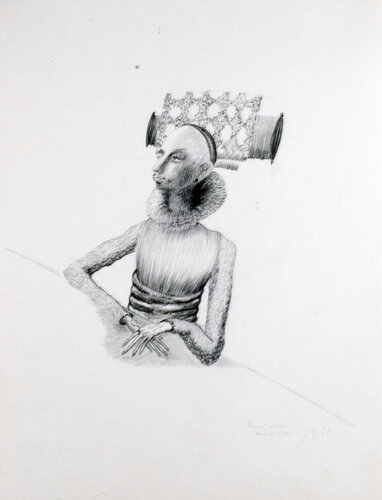 la princesse Élisabeth Báthory von Jean-Yves Benzi, Zeichnungen kaufen auf Singulart