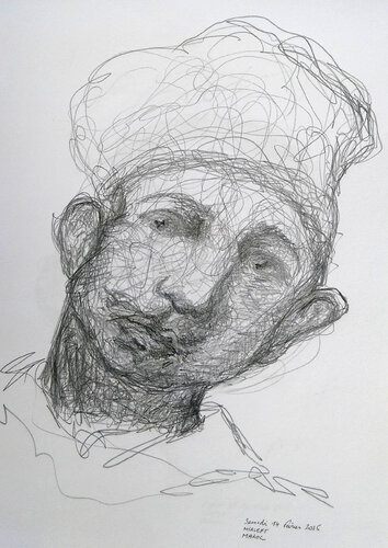 portrait  n°5 di Jean-Yves Benzi, Disegno in vendita su Singulart
