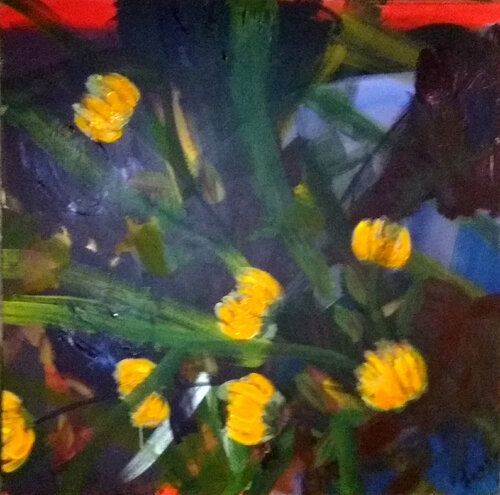 bouquet n° 15 di Jean-Yves Benzi, Pittura in vendita su Singulart