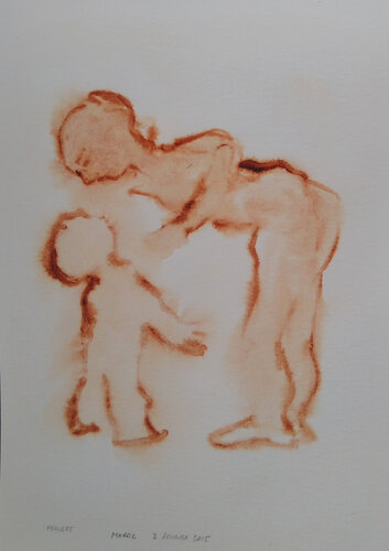 Maman by Jean-Yves Benzi, Work on Paper for Sale on Singulart
