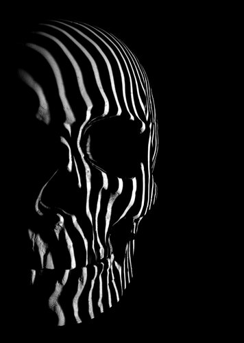stripescollection_skull_02 by Lisi Mario, 인쇄 for Sale on Singulart