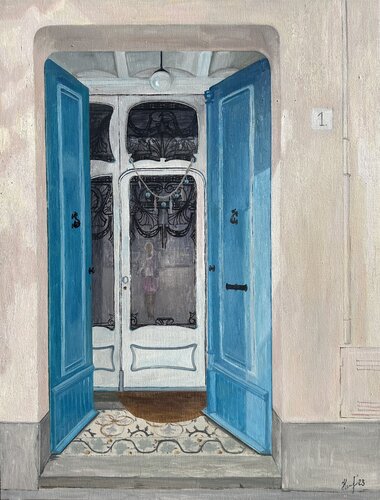 Door 6 di Nataliya Lemesheva, Pittura in vendita su Singulart